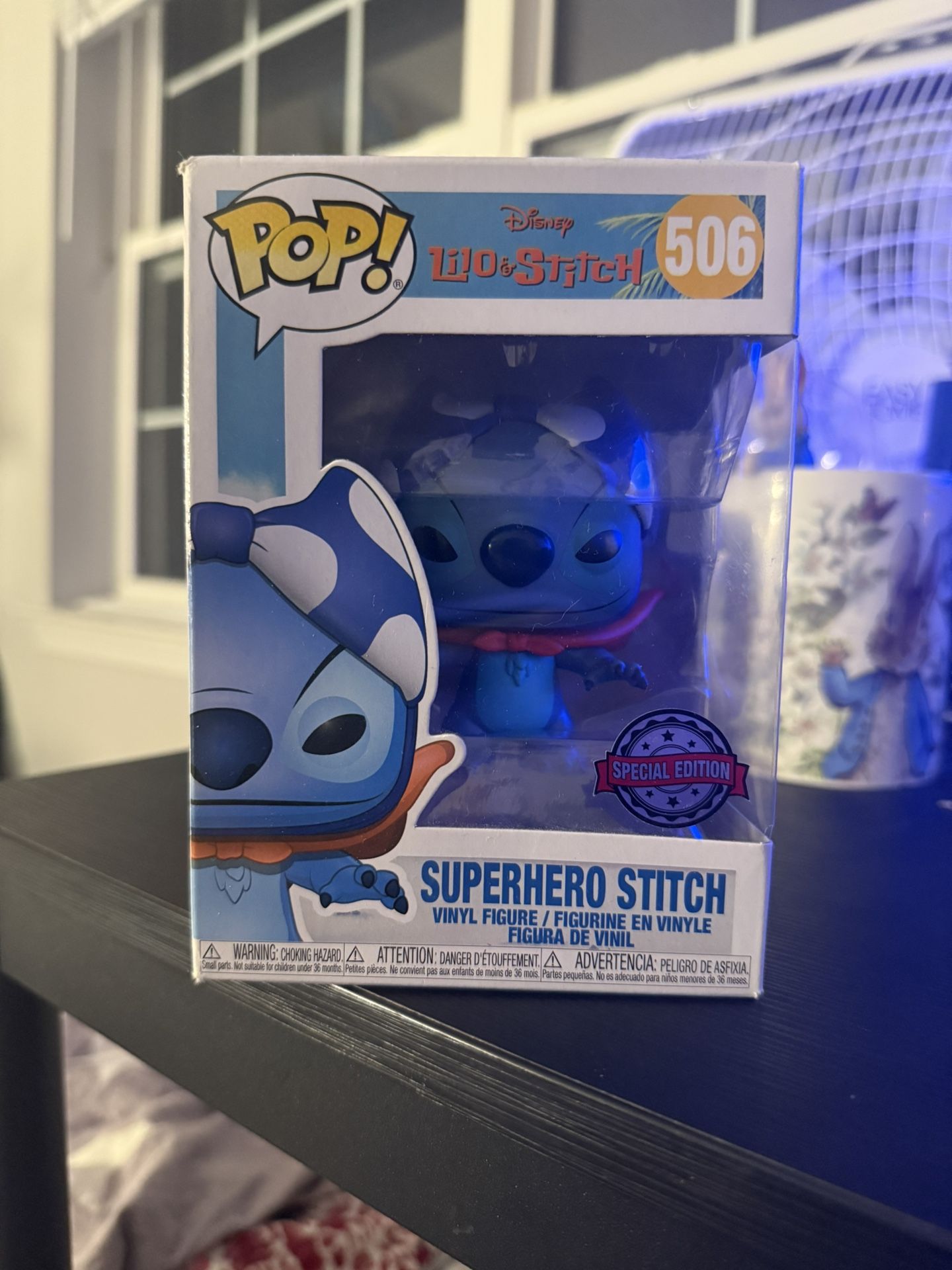 LIMITED EDITION Superhero Stitch Funko Pop