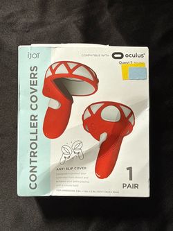 iJOY Oculus Quest 2 Controller Covers Red