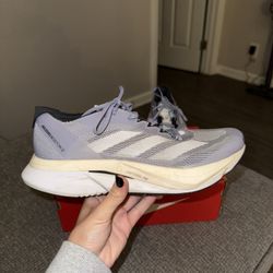 Women’s Adidas Adizero Boston 10 W HQ2170 Grey Silver R