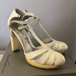 Kenneth Cole White Sandals 