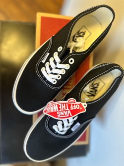 Vans Authentic Black Low-Top Sneakers