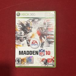 Madden NFL 10 – Xbox 360 – Complete – Works Perfectly