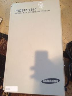 Prostar 816 Plus Hybrid Key Telephone System