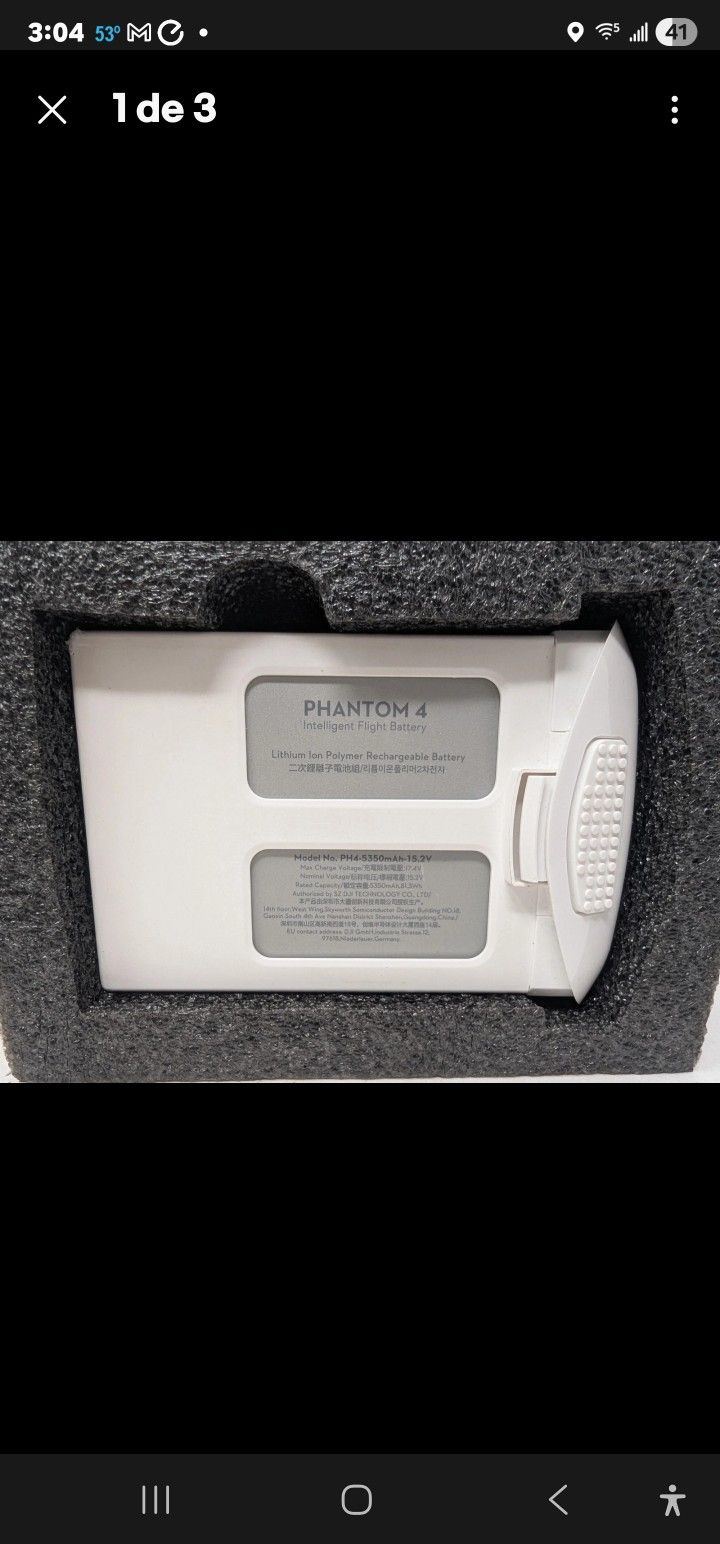 DJI Phantom 4 Intelligent Flight Battery PH4-5350mAh 15.2V Drone LiPo OEM