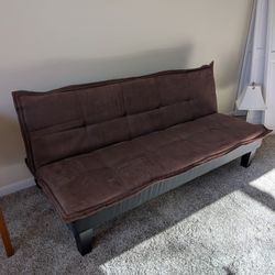 Brown Futon/Couch Bed