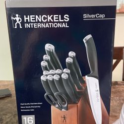 Henckeles International Silver Cap 16 Piece Set 