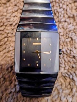 Rado Black Ceramic Square Watch