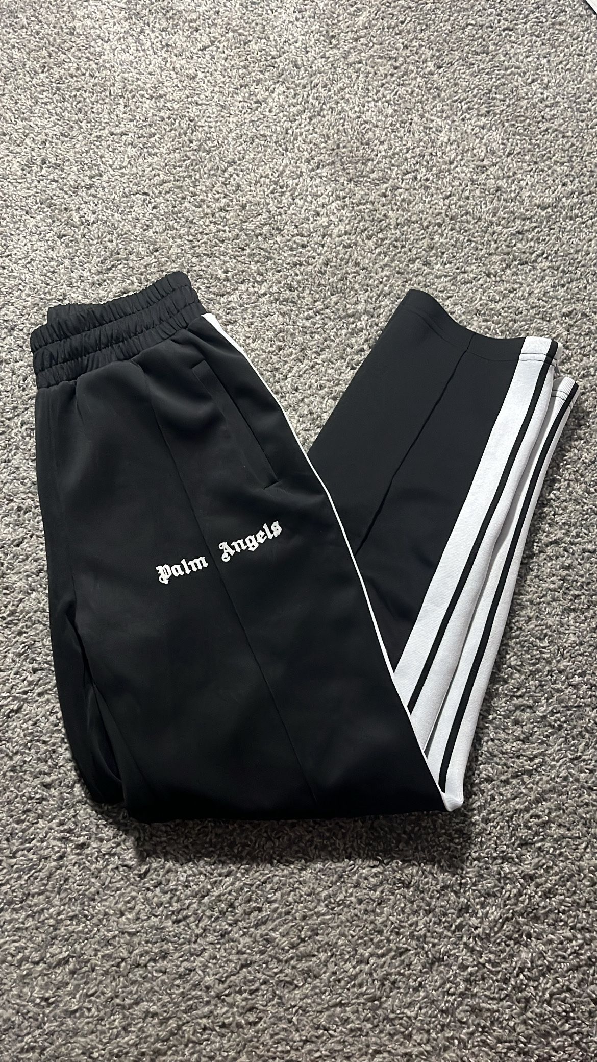 Palm Angels Black And White Size Small