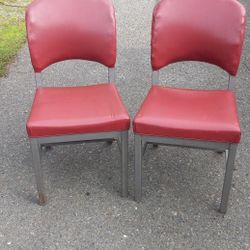 1946 DO/MORE Industrial Office Chairs