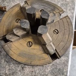 Craftsman Metal Lathe Chuck Model Number 111.214.10 Shop Garage Tools Tooling Tool Metal 