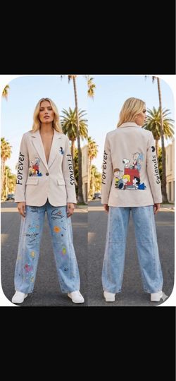 New Trendy Snoopy Blazer size M