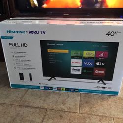 40” Hisense Roku TV 