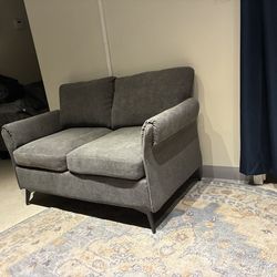 Grey comfy sofa