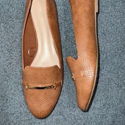 Brown ALDO flats 