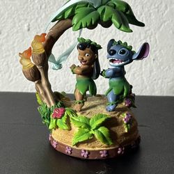 Disney Sketchbook Lilo & Stitch Light-Up Singing Christmas Ornament