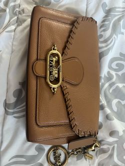 Vintage leather coach purse