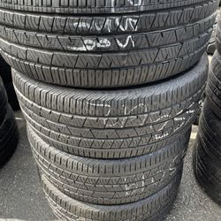 255-50-19 Used Tires 255/50/19 Llantas Usadas