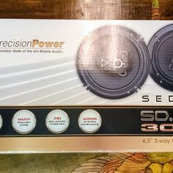 Precision power 6.5 Door speakers brand new in the box