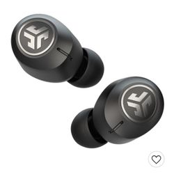 JLab JBuds Air Active Noise Cancelling True Wireless Bluetooth Earbuds - Black