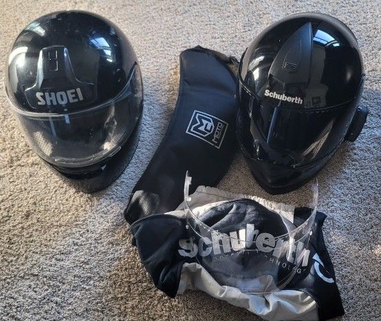 Motorcycle Helmets Schuberth And Shoei