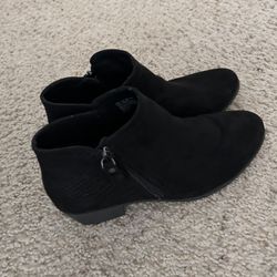 Black Ankle Boots Size 9