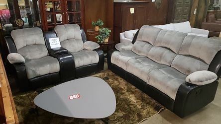 Recliner sofa & loveseat