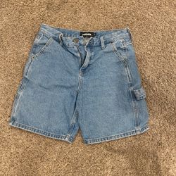 Kids Jorts And Baggy Camo Pants