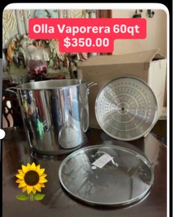 Especial Solo $350.00 Olla Vaporera Tamalera Capacidad 180 Tamales  Birria Pozole Menudo Barbacoa Princess House Ventas Finales