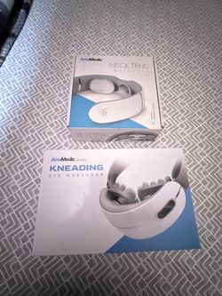 Neck Tens Massage and Kneading Eye Massage, New!!