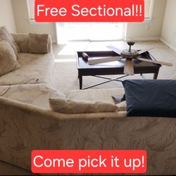 Free Sectional Sofa! Still Available! 