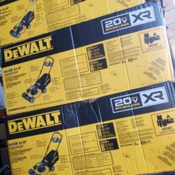 DEWALT 20V XR BRUSHLESS LAWN MOWER TOOL ONLY NEW