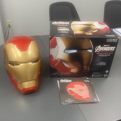 Iron Man Mask With Light Up Eyes