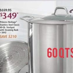 Olla de Princess house 60qts