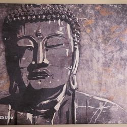 Buddha mural on canvas 30×40