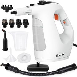 Multipurpose Pressurized Steam Cleaners for Home Use with Continuous Steam Lock and 11 Accessory Kit