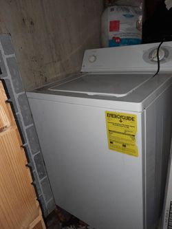 G.E. Washer  Super Capacity/ 6  cycle