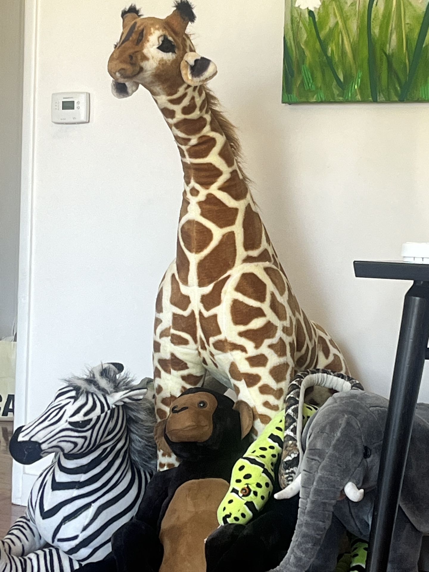 Large Collection Of Melissa And Doug Big Stuffed Animals