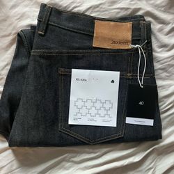 3sixteen RS-100x Relaxed Straight Indigo Selvedge Denim 38 W 32 L 