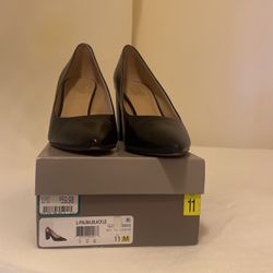 Black Heels, Size-11, $25
