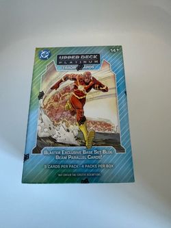 2026 Upper Deck DC Platinum Blaster Box – Factory Sealed