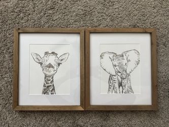 Nursery Animal Wall Decor