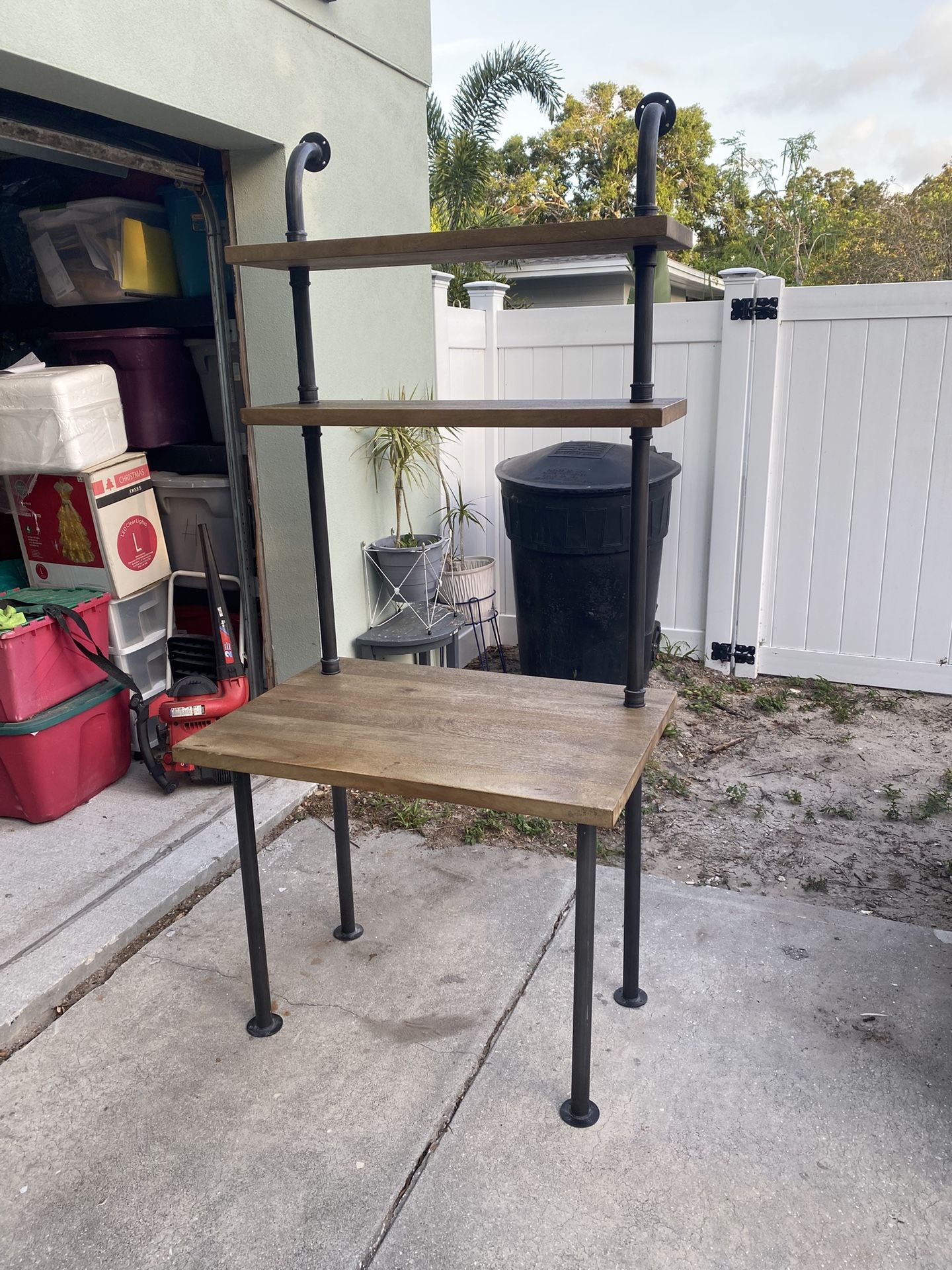 Industrial Pipe Desk