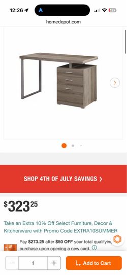 Modern Office Desk – Like New – $100 OBO