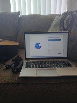 Grey HP Elitebook 845 G8 Laptop