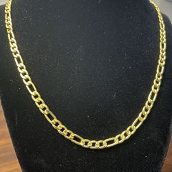 Figaro Necklace 18k Gold Plated