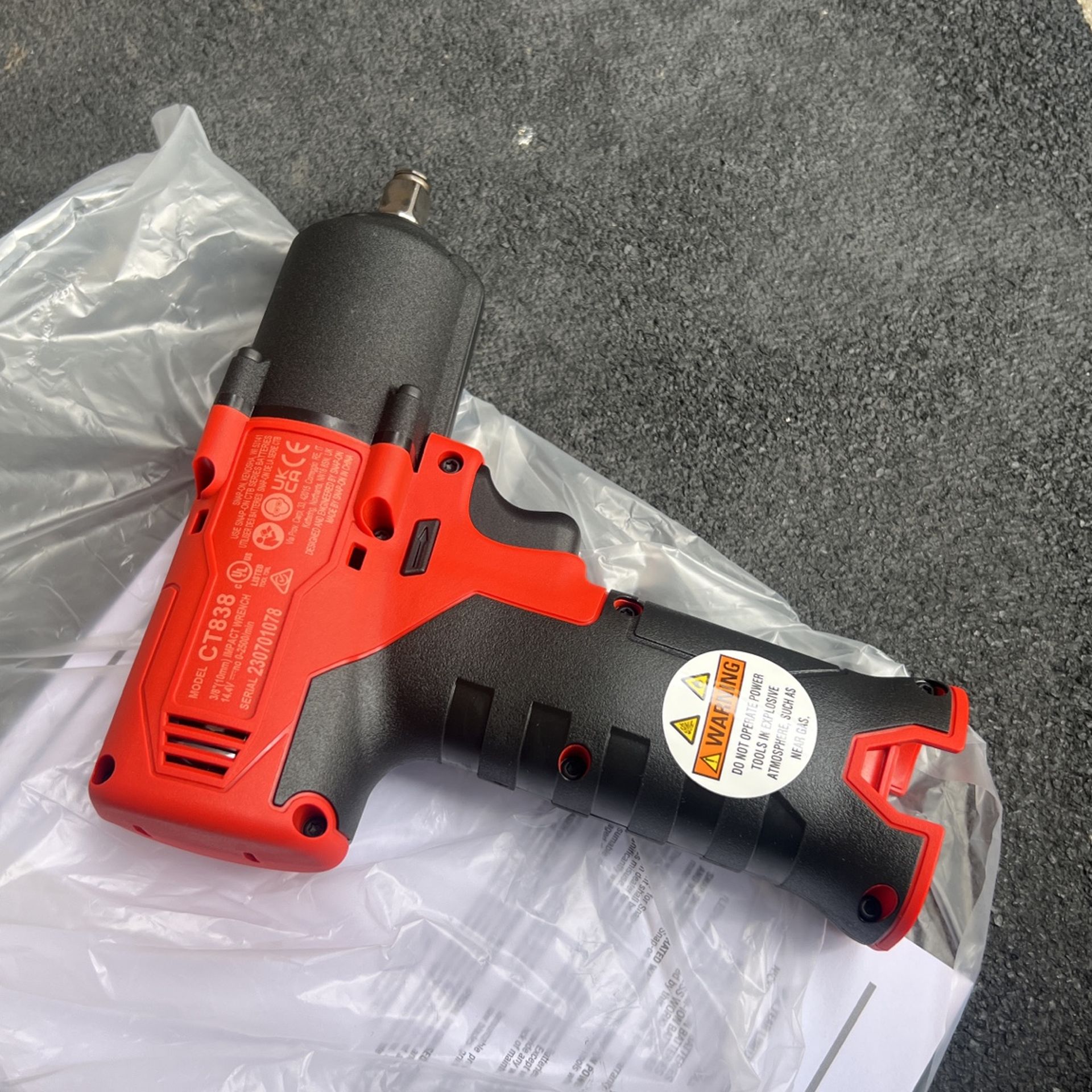 Snap On 3/8 Brushless Impact New