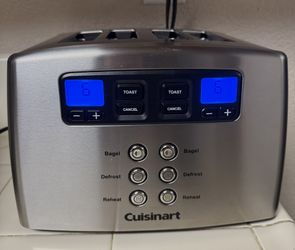 Cuisinart Touch to Toast Leverless toaster, 4-Slice