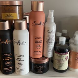 Shea Moisture Body Wash /shampoo Conditioner/body Scrub/oil $5ea