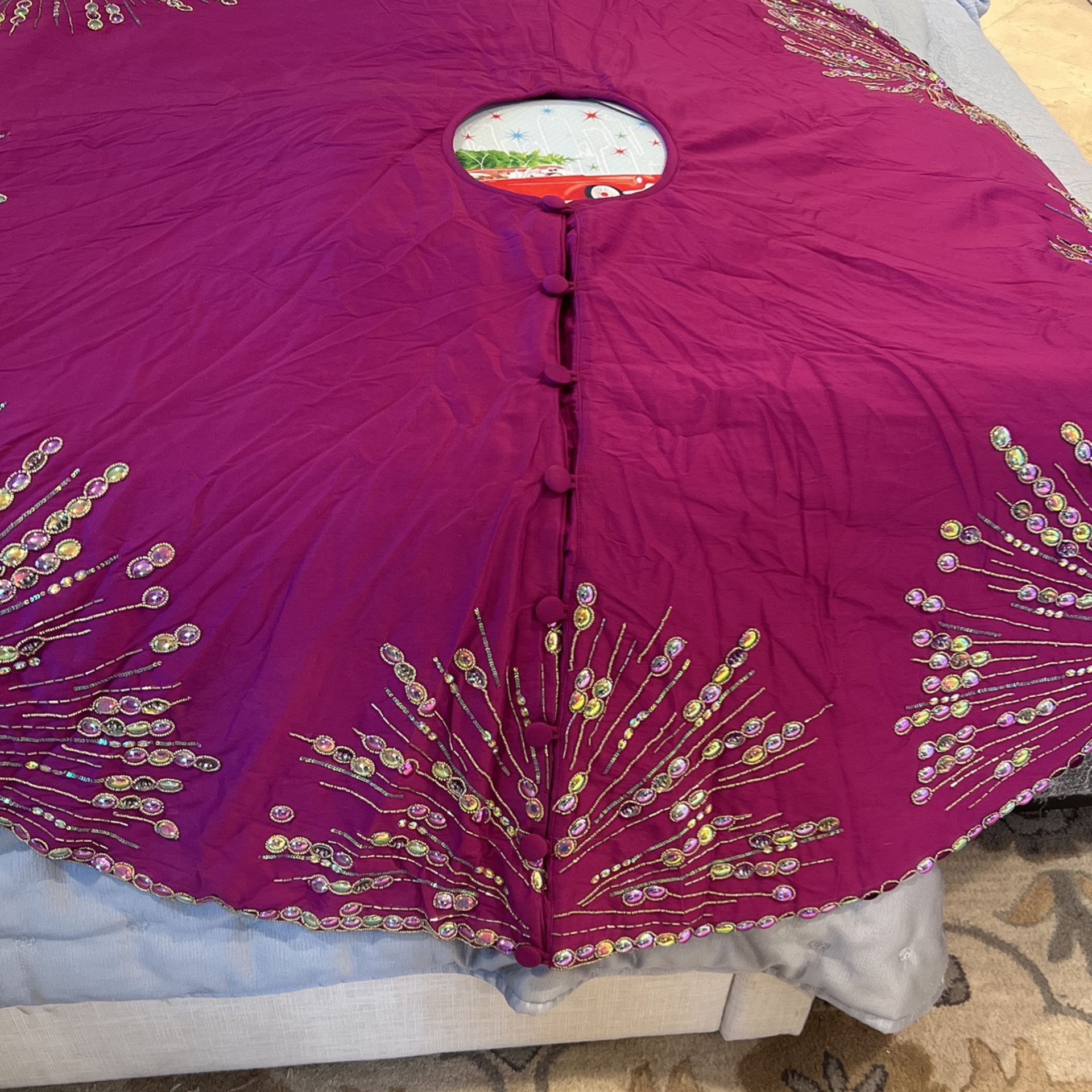 Christmas Tree Skirt By Kim Seybert