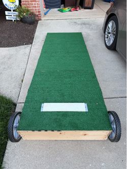 Foldable and Portable Pitching Mound